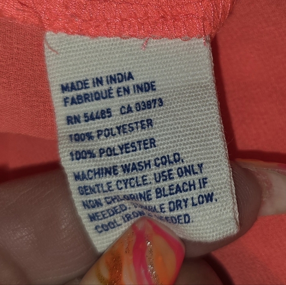 American Eagle Sheer Sleeveless Blouse Size XS - Picture 5 of 5